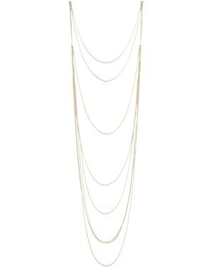 Alaïa Multi-Layered Earrings - White
