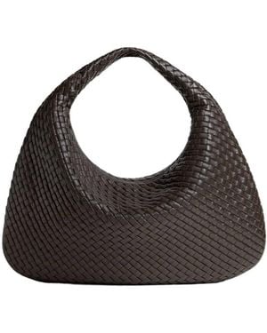 Bottega Veneta Maxi Veneta - Black