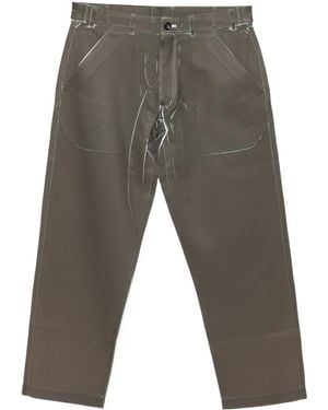 Comme des Garçons Casual Trousers With Belt Loops - Grey