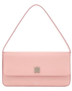Amiri Ma Millie Logo-Plaque Shoulder Bag - Pink