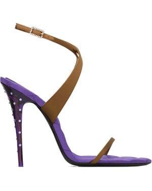 Saint Laurent Ivresse Sandals - Blue