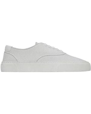 Saint Laurent Venice Low-Cut Casual Shoes - White