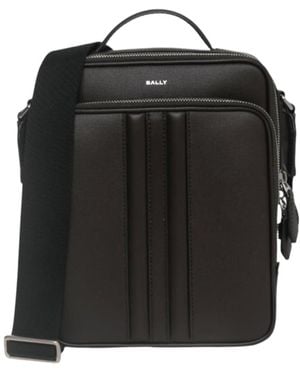 Bally Zipper Crossbody Bag - Black