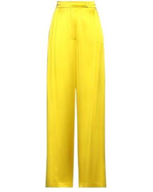 Max Mara Loose Trousers - Yellow