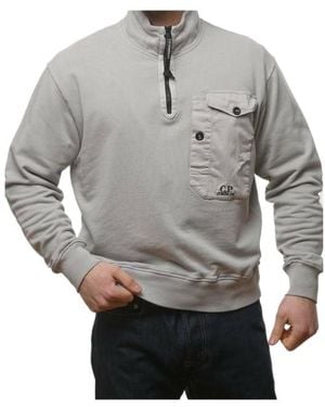 C.P. Company Long-Sleeve Sweatshirt - Grey