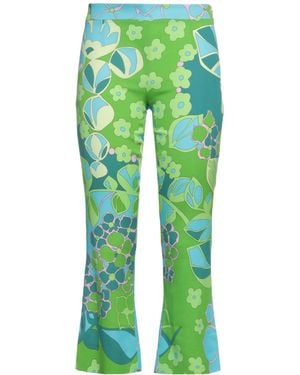 Dolce & Gabbana Floral Print Pants - Green
