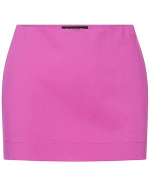 Gianluca Capannolo Zip-Fastening Mini Skirt - Pink