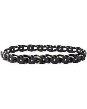Isabel Marant Bali Hook Leather Belt - White