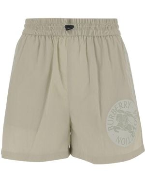 Burberry Ekd Printed Bermuda Shorts - Gray