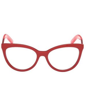 Moncler Cat-Eye Frame Flat Mirror - Pink