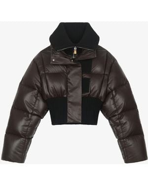 Givenchy Short Quilted Down Jacket - Black