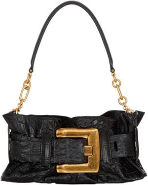 Balmain Mini Anthem Bag - Black