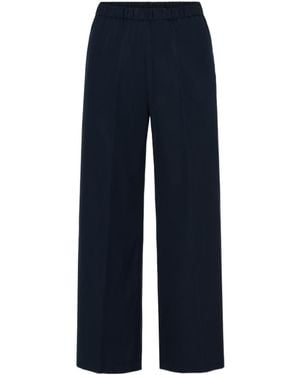 Aspesi Elastic Waist Casual Pants - Blue