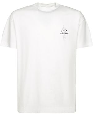 C.P. Company Short-Sleeved T-Shirt - White
