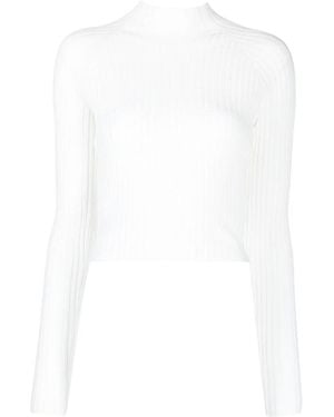 Dion Lee Cut-Detail Cropped Top - White