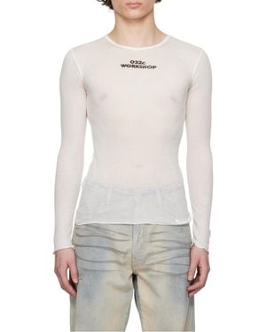 032c Long-Sleeved T-Shirt - White