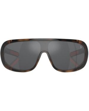 Polo Ralph Lauren Ph4215U Shield-Frame Sunglasses - Gray