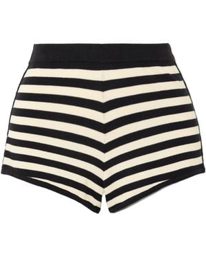 Posse Striped Shorts - Black
