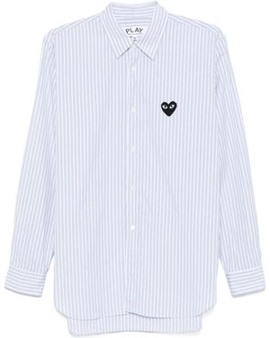 Comme des Garçons Long-Sleeved Shirt - White