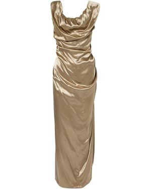 Vivienne Westwood Ginnie Pencil Dress - Metallic