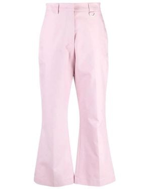 MSGM Logo Casual Pants - Pink