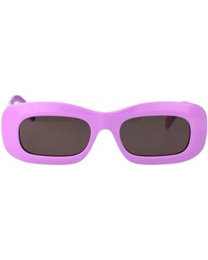 Celine Logo Sunglasses - Purple