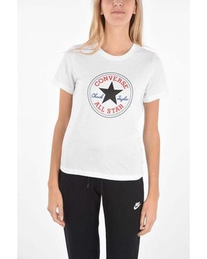 Converse All Star Logo-Print T-Shirt - White