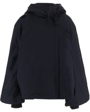 By Malene Birger Oversized Hooded Jacket - Blue