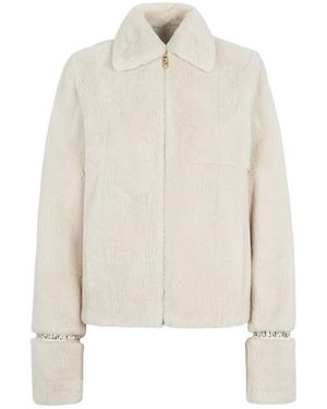 Fendi Mink Jacket - White