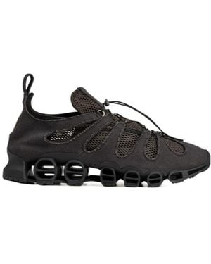 adidas Mesh-Panel Toggle-Fastening Trainers - Black
