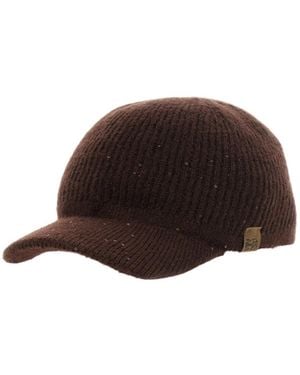 Brunello Cucinelli Ribbed Hat - Brown