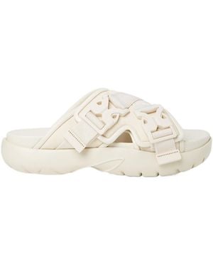 Bottega Veneta Logo Belt Buckle Cool Drag - White