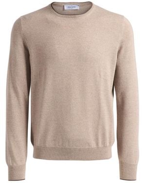 Gran Sasso Long-Sleeved Sweater - Brown