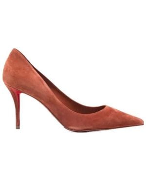 Christian Louboutin Pointed-Toe Heeled Court Shoes - Pink