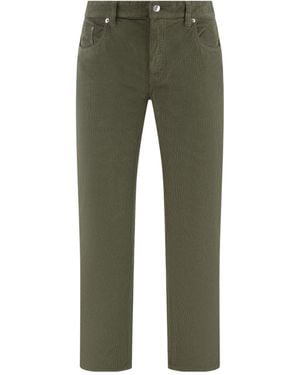 Department 5 Talk Corduroy Trousers - Green