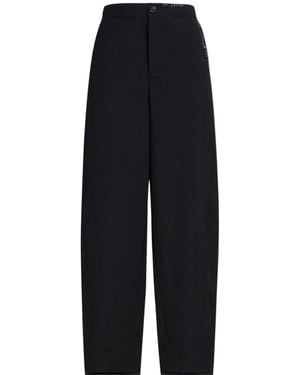 Marni High-Waist Straight-Leg Pants - Blue