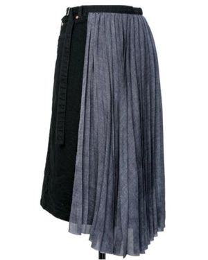 Sacai Denim Skirt - Blue