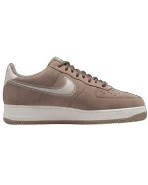Nike Air Force 1 '07 Lv8 Lace-Up Sneakers - Brown
