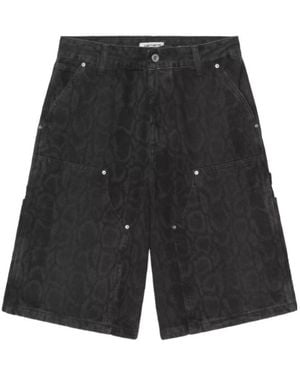 Carhartt Snake Nixon Double Knee Short - Black