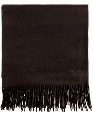Max Mara Tassel Scarf - Black