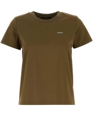 Tatras Minimalist Logo Crewneck Top - Green