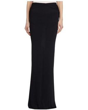Rick Owens Pleated Skirt - Black