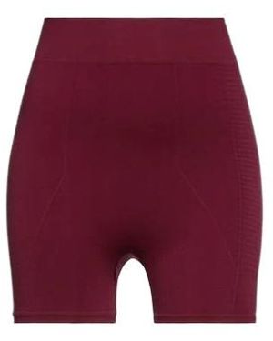 Rick Owens High-Waisted Biker Shorts - Purple