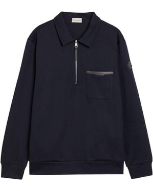 Moncler Zip-Fastening Sweatshirt - Blue
