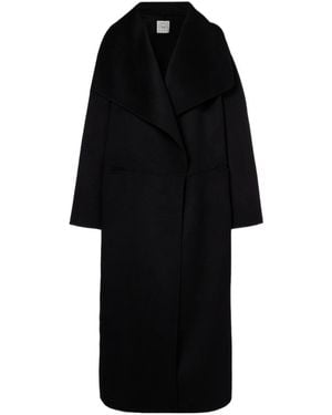 TOTEME Wool And Cashmere Coat - Black
