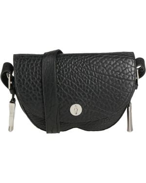 Burberry Medium Saddle Bag - Black