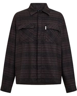 Represent Plaid Shirt - Black