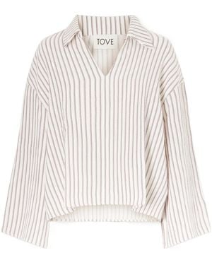 TOVE Long-Sleeved Shirt - White