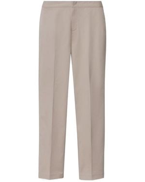 Fabiana Filippi Zipper Casual Trousers - Grey