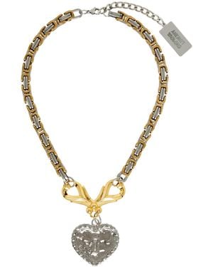 Chopova Lowena Lock Up My Heart Necklace - Metallic